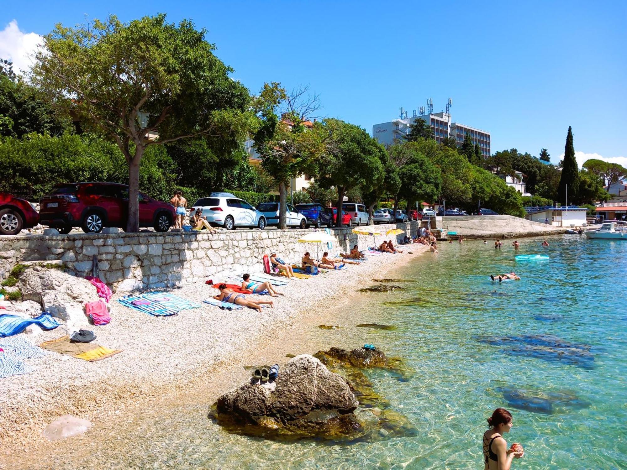 Branko Fabijanic Front Row By The Sea Apartment Selce Ngoại thất bức ảnh